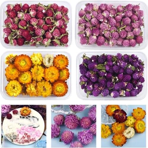 1 Box Dried Flowers Chrysanthemum Resin Filling DIY Crystal Epoxy Resin Crafts Incense Decoration Jewelry Making Accessories