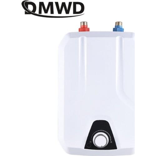 DMWD 8L Electric Instant Water Heater Hot Water Tap Water Boiler Warmer Kitchen Bathroom Quickly Heating Water Storage 110/220V