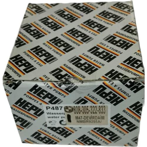 Car Overturned Water Pump BMW Auto Spare Parts Original Parts Fast Shipping