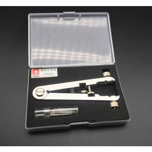 Good quality！316L stainless steel Watch Bracelet Pliers 6825 Standard of Spring Bar Remover Watch Bands Repair Removing Tool