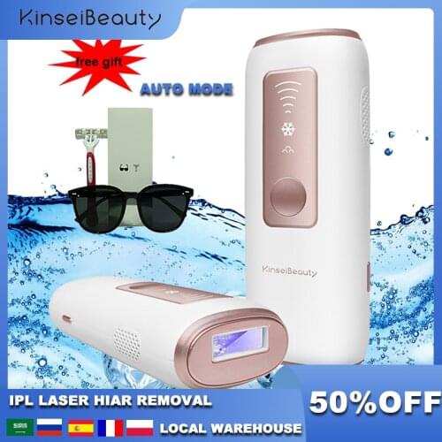 4 in1 Ice Cool IPL laser Hair Removal Machine Use For Face Bikini Body Permanent Laser Epilator 600000 Flashes depilador laser