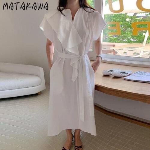 Matakawa Loose Summer Dresses