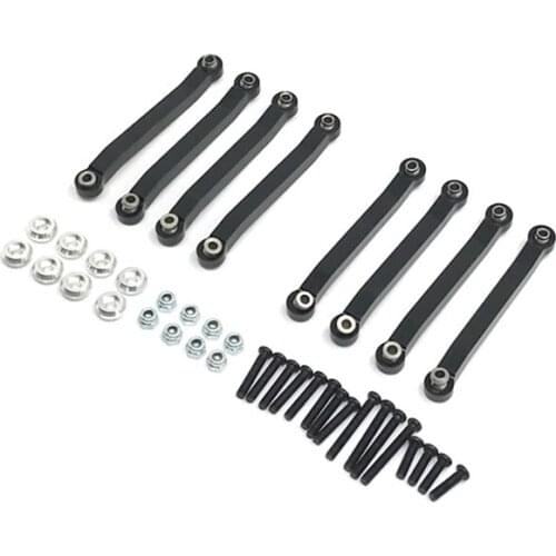 Metal Chassis Pull Rods Link Suspension Tie Rod for MN D90 D91 D96 MN90 MN99S 1/12 RC Car Upgrade Parts