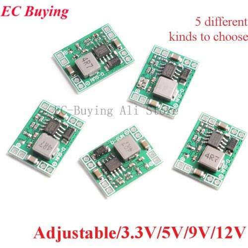 Mini DC-DC Step Down Power Supply Module 3A MP1584 For Arduino 3.3V 5V 9V 12V Buck Converter Adjustable Fixed Output LM2596