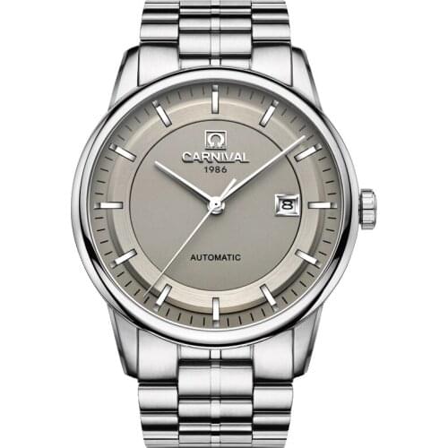 Mens Machinery Watch Fully Automatic Fashion Style 2019 New Simple Leisure Waterproof Mens Watch