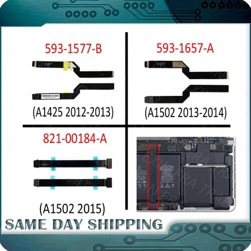NEW A1502 A1425 Touchpad Trackpad Flex Cable 821-00184-A 593-1657-A 593-1577-B for Macbook Pro Retina 13" 2012-2015 Year