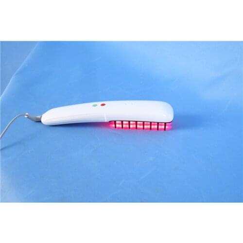 Portable low level therapy hair regrowth laser comb with 16 diodes laser for personal home use CE