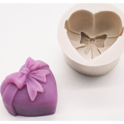 3d Heart Mold Diy Aromatherapy Candle Modeling Decorations Valentines Ornaments Easter Flower Fondant Silicone Cake Baking Mold