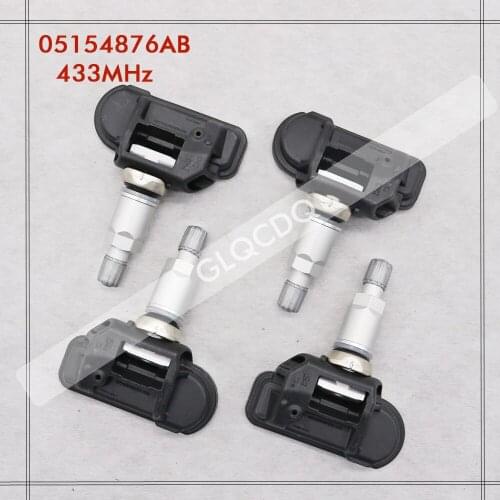 TPMS SYSTEM FOR 2017 2018 2019 2020 2021 2022 2023 MASERATI GHIBLI 433MHz 05154876AB TPMS TIRE PRESSURE SENSOR TIRE AIR PRESSURE