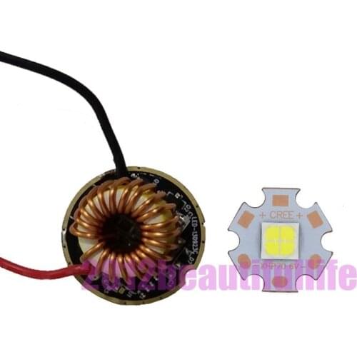 6V XHP70 30W High Power Led + 26mm XHP70 1 mode 5 mode dimming Driver