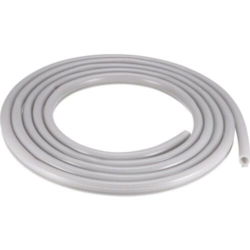 Uxcell 9mmx5mm T-Slot Mount Window Weatherstrip Seal 9mm Bulb Bubble for 5mm Slot 5 Meters Long Gray