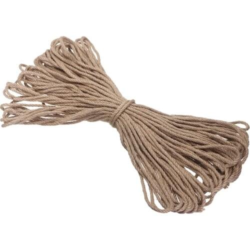 Sisal Rope Cat Tree DIY Scratching Post Toy Cat Climbing Frame Replacement Rope Desk Legs Binding Rope Pet Produnct