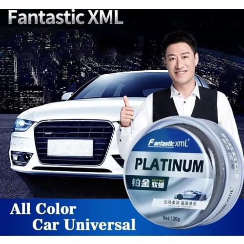 120g Car Wax Crystal Plating Set Hard Glossy Polish Wax Layer Covering Paint Surface Coating Formula Waterproof Film Car Wax
