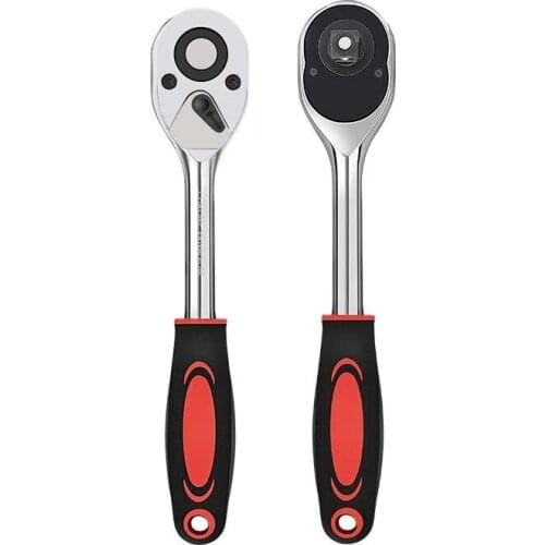 XLTOWN high quality ratchet wrench 24 tooth pear head ratchet wrench 1/4, 3/8, 1/2 fast shedding ratchet wrench Hand tools