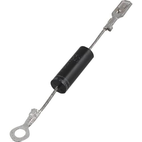 Microwave Oven Accessories Black 12KV 350mA 2 Pin Single Way High Voltage T3512H Diode Rectifier