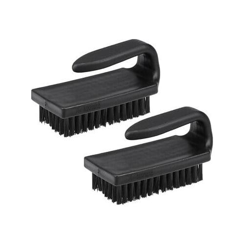 2pcs Plastic Handle ESD Anti Static Conductive Brush U Shape 7 rows 98 Holes