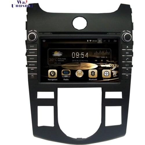 WANUSUAL 8 Inch Octa Core 32G 4G RAM Android 6.0 Car Radio Player for KIA Cerato for Forte Auto version 2008 2009 2010 2011 2012