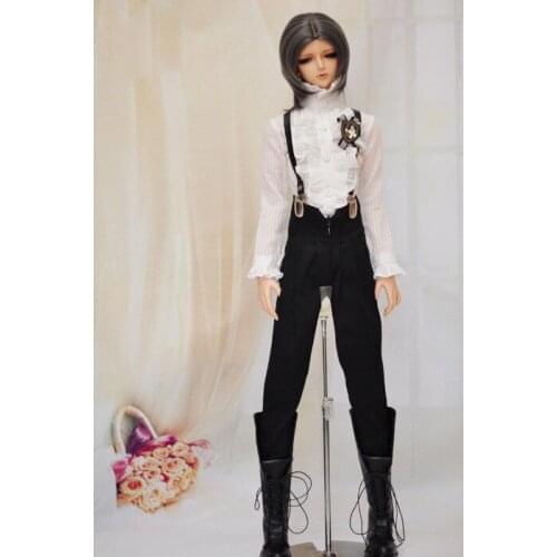 BJD Black Harem Retro Pants Trousers Outfits Clothing For Male 1/3 SD17 70cm24" Tall SD DK DZ AOD DD Doll Wear