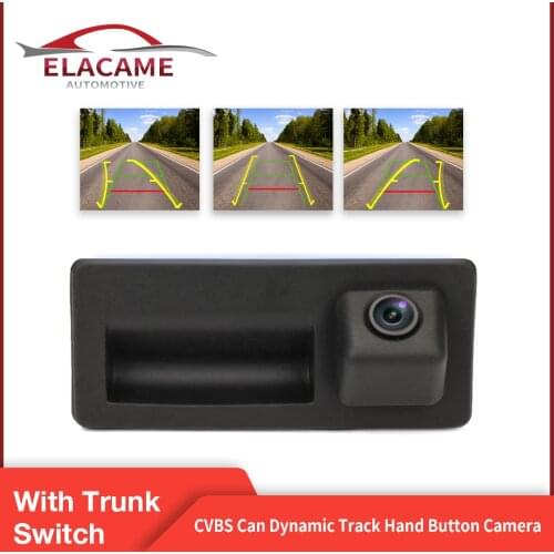 Vehicle Rear View Camera CANBUS Dynamic Guiding Line for VW Passat Golf Polo Jetta Tiguan Touareg B6 B7 for Audi A3 A4 A5 A6 S5