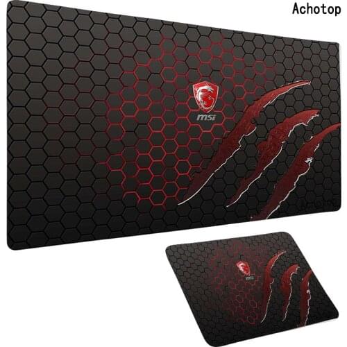800x300 Mouse Pad MSI Mousepad Mats for Mouse Gamer Gaming Mouse Pad Large Computer Keyboard Mouse Mat Desk Mats for PC Deskpad