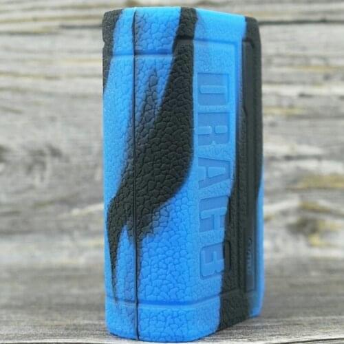 Skin Wrap Shell For Voopoo Drag 3 Silicone Leather Case Texture Solf Rubber Cover Protective Sleeve Shield 50pcs