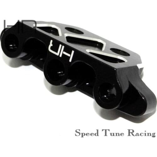 Hot Racing CNC Machined Aluminum Rear Hinge-pin Brace and bumper guard mount for Traxxas Slash 4X4 LCG Rally