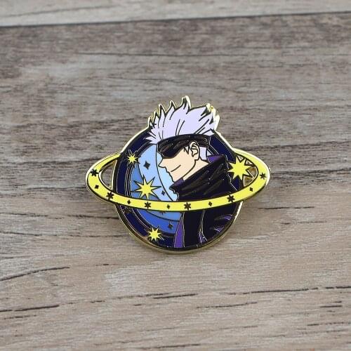 BG806 Dongmanli Anime Figures Cartoon Creative Metal Enamel Pins and Brooches for Lapel Pin Backpack Bags Badge Collar Jewelry