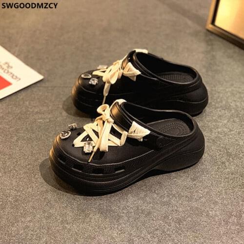 Mules Shoes Women Platform Shoes Slippers Women Summer 2021 Ladies Slippers Slides Women Designer Woman Slippers Zapatos Mujer