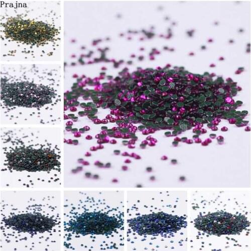 Prajna SS6 1.7mm 1440pcs Iron On Glass Strass Crystal Hot Fix Rhinestone Flatback For Nails Art Rhinestones Applique Decoration