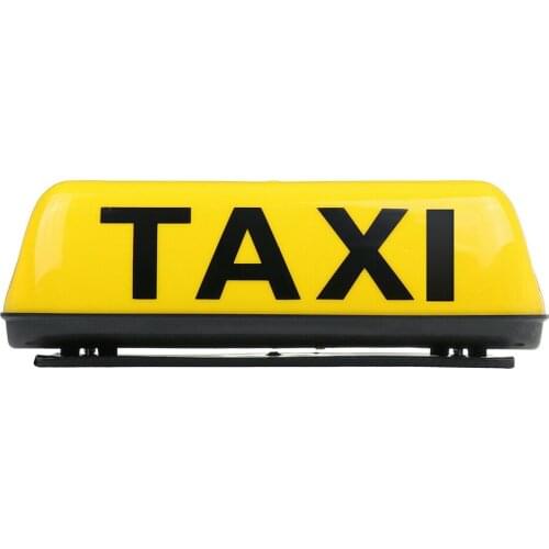 Led Illuminated Waterproof Cab Roof Replacement Topper Sign Lamp Vehicle Magnetic Super Bright Taxi Top Light Dome Universal