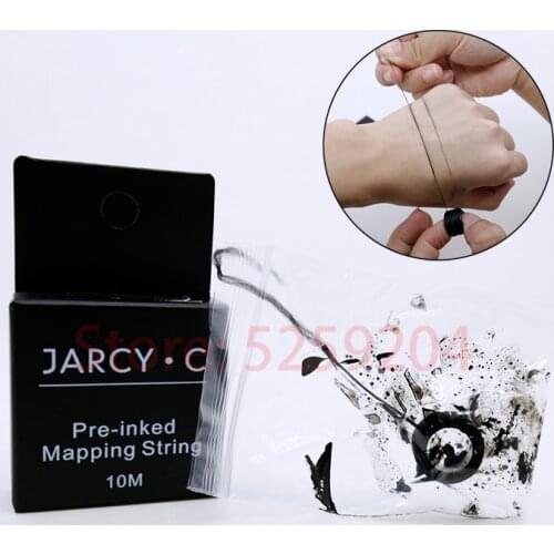 JARCY·C Mapping pre-ink string Microblading eyebow Make Up Dyeing Liners Thread for Semi Permanent Positioning Eyebrow Measuring
