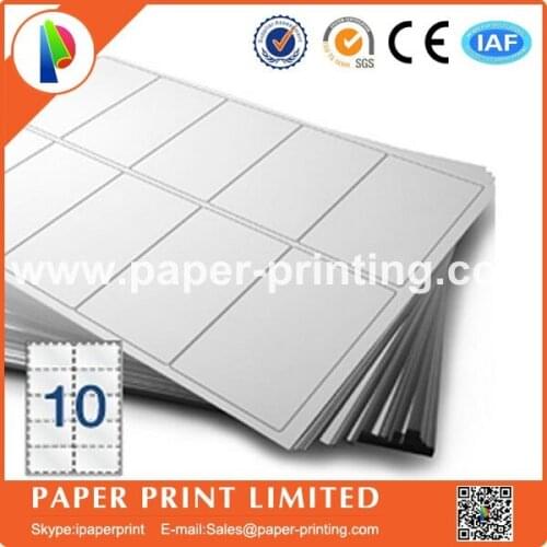 1000 sheets Compatible L7173/J8173 blank matte white label/printing paper for inkjet printer a4 label szie: 99.1 X 57mm