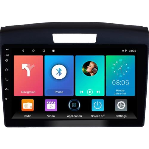 Eastereggs 9" 2 Din Android Car Radio Multimedia Audio Player For Honda CRV 2012 2013 2014 2015 2016 4 Core GPS Navigation
