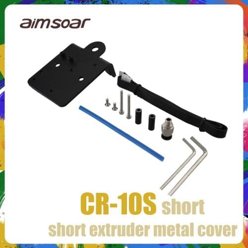 CR-10S short extruder, metal cover plate, DIY modified mounting plate 3d printer parts for creality CR10S DIY parts