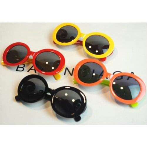 Children Sunglasses Cute Radiation protection Sunglasses UV400 silicone Sport Sun Glasses For Baby Girls Boys Glasses New 2021