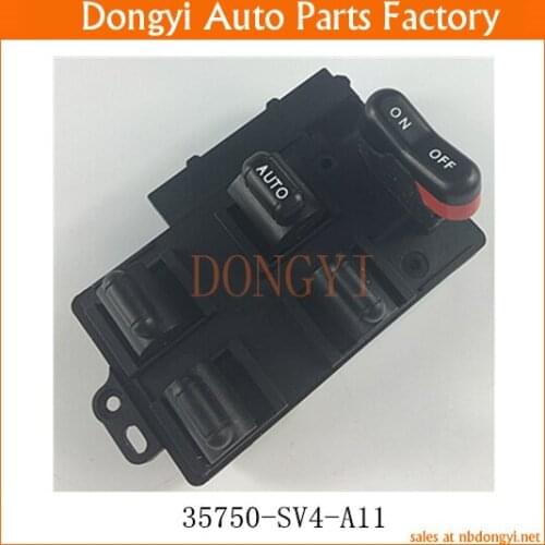 Electric Master Power Window Switch OE No. 35750-SV4-A11 35750SV4A11