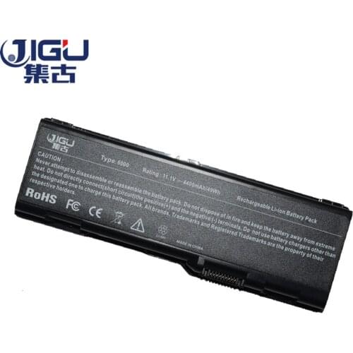 JIGU 4400Mah 6 Cells Laptop Battery For Dell Inspiron 9200 9300 9400 6000 E1705 XPS Gen 2 XPS M170 XPS M1710 Precision M6300 M90