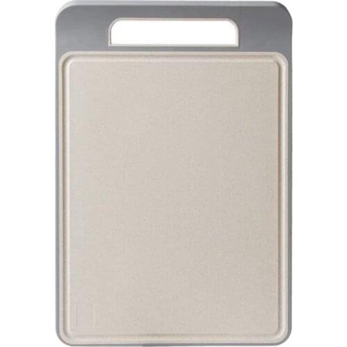 Kitchen Chopping Board,Plastic Meat Vegetable Cutting Board,Wheat Cereal Fiber Board with Non-Slip Feet,43X28 CM