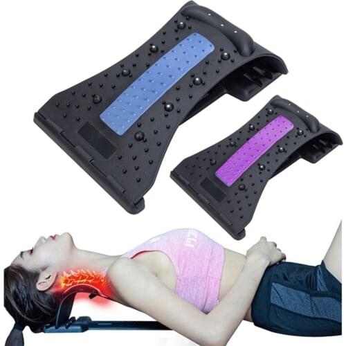 Neck Massager Stretcher Tool Magic Massage Stretch Equipment Fitness Cervical spine Support Relaxation Neck Spine Pain Relief