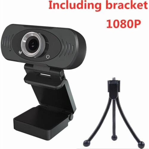 Mini 1080P webcam HD USB plug-and-play fixed-focus computer camera with built-in microphone 2 million pixels web cam