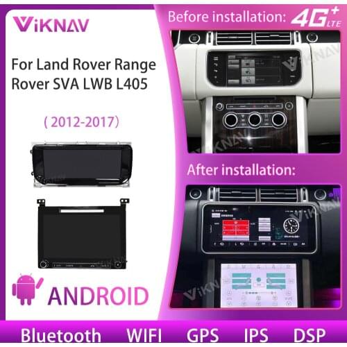 Air Condition Board Android For Land Rover Range Rover SVA LWB L405 2012 2013 2014 2015 2016 2017 Car Multimedia Radio Player