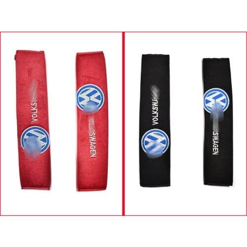 Wolksvagen Belt Pad 2 Pieces-Fabric-Embroidery
