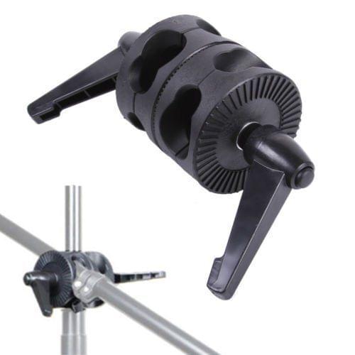 Supon Swivel Dual Head Grip Holder Bracket for Photo Studio Boom Reflector Arm Support