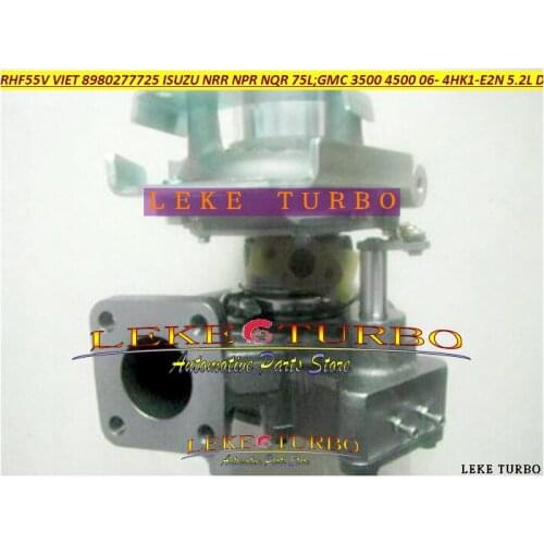 RHF55V VCA40016 8980277725 8980277720 8980277721 8980277722 Turbo For ISUZU NRR NPR NQR For GMC 3500 4500 W-S 06 4HK1-E2N 5.2L
