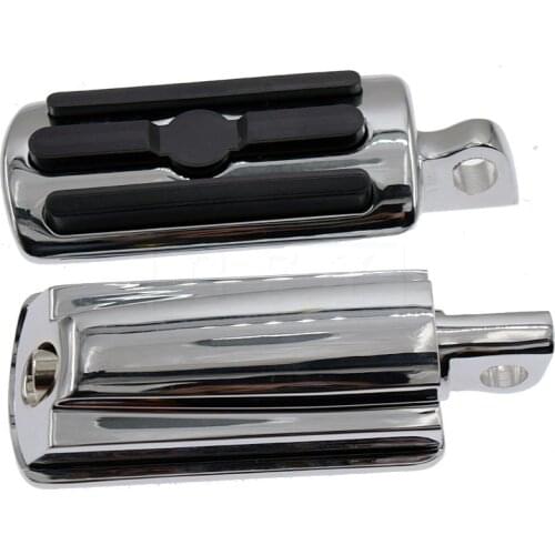 10mm Motorcycle Foot Peg Foot Rests For Harley Sportster 883 1200 Iron Touring Road King Electra Glide Dyna Street Bob Softail