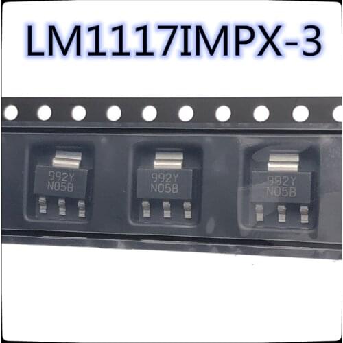 10PCS-20PCS) LM1117IMPX-3 SOT-223-4 LM1117 SOT223-4 M1117 Low dropout linear regulator New and original