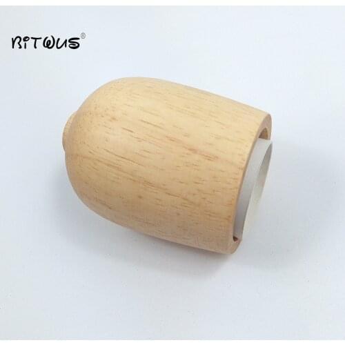 10pcs/lot wood lamp base E27 socket Chandelier lights Hanging wood holder led pendant lamp DIY wood ceiling lighting accessories