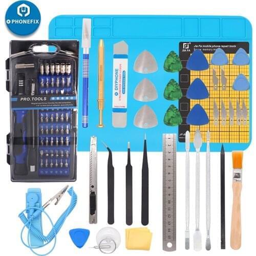 100pcs/set Precision Screwdriver Set Pry Tools Kit Computer PC LCD Screen Opening Repair for Mobile Phone Repair Hand Tools