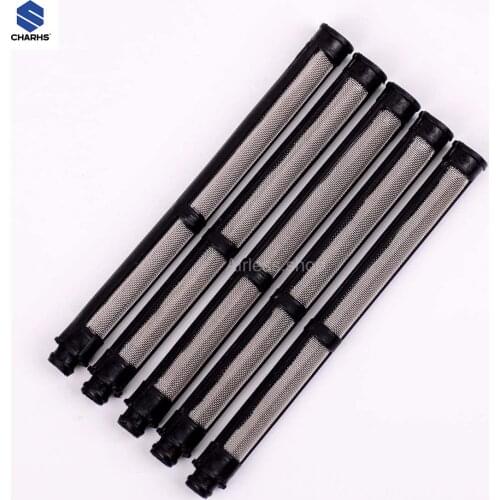 Airless gun filter 287032 for contractor II and FTX II, latex 60M 10 Packs spray gun filters stainless steel+welded