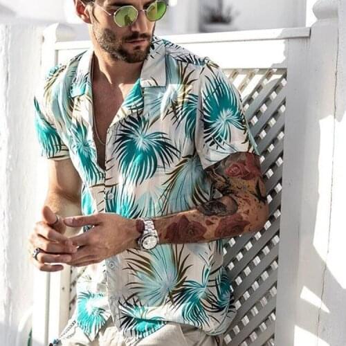 DAILOU Men's Beach (Hawaiian) Shirts